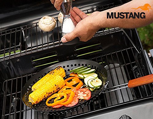 Mustang Maiskolben Spieß | Maiskolbenhalter | 8er Set Alu / Edelstahl | Finnland - 2