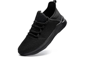 ZDFQLGV Mens Running Shoes Walking Non Slip Trainers Casual Sneakers Gym Tennis Sport Jogging Workout Outdoor Lightweight Breathable Mesh Comfortable Fashion