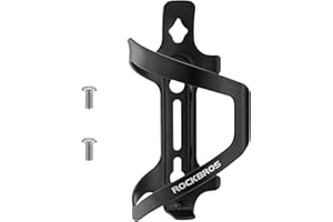 ROCKBROS Portabidón de Bicicleta MTB Soporte Botella de Aleación de Aluminio Porta Bidones para Bici Montaña Carretera 1PCS