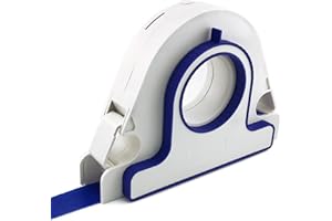 Denash Masking Master Applicatore Nastro, Applicatore per Nastro di Mascheratura con Raschietto, Dispenser Portatile di Nastro per Pittori per Finiture, Finestre, Telai di Porte