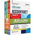 All In One Class 11th Accountancy, Business Studies, Economics, for CBSE Exam 2025 (Set of 3 Books)