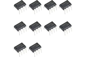 Bridgold 10pcs TLC555CP TLC555 TLC 555 TI Lin CMOS Timers IC Chip，DIP-8.