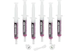 Errecom Extreme Ultra - 6 x 6 ml, Uszczelniacz do Urządzeń Klimatyzacyjnych oraz Chłodniczych z adapterami 1/4 SAE i 5/16 SAE (R410a, R32)