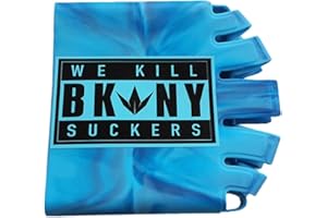 Bunkerkings Knuckle Butt Tank Flaschen Cover, WKS, We Kill Suckers, Cyan