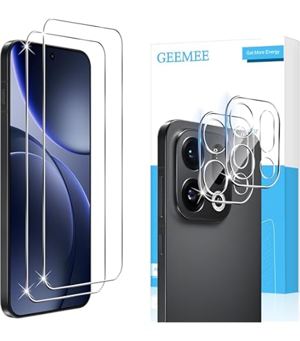 Oppo Find X9 Screenprotector - MobyDefend Screensaver Met Zwarte Randen
