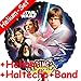 Produktbild * Singendes * Folienballon Set * STAR WARS * + HELIUM FÜLLUNG + HALTE CLIP + BAND für Kindergeburtstag // Folien Ballon Helium Deko Ballongas