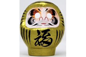 JAPAN CRAFT Daruma - Misura 1 - Oro - Ricchezza
