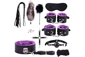 DAWNRAYS Šêsso Accessori per Coppia Cinghie con Mänette Gomiti Sexy Shop Hot Oggetti Coppia Lo Šêx Toysper per Coppie Hot Piccoli Oggetti Viola -JbU2