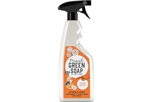 Marcel's Green Soap - Kitchen Cleaner Spray - Orange & Jasmine - Degreaser Spray - 97% biodegradable - 500ml