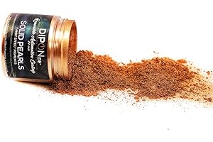 ‎DIPON Epoxidharz Farbpigmente Penny Copper Kupfer Pearl für Giessharz Beton Seifenfarbe Farbpulver Nail Art UV Gel Autolack Flüssiggummi mit Metallic Perlglanz Effekt Mica Schimmer Pulver Pigmente (5 Gramm)