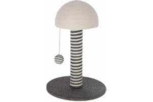 KERBL PET Kerbl Maxi-Pet 81626 Funghi Arbre à Chat Gris 20 x 30 x 42 cm