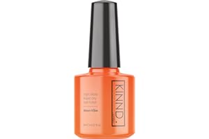 KINND. Quick Dry Nail Polish | Neon Vibe, 8ml | Rapid Drying Nail Varnish | No UV/LED Required | 12 Free, Cruelty Free, Vegan, Made in UK