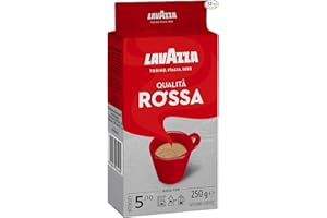 12 X Lavazza Rossa Ground Coffee 250g (12 PACK BUNDLE)