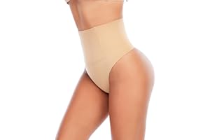 YARRCO Faja Tanga Reductora Mujer Vientre Plano Cintura Alta Thong String Braga Moldeadora Faja Invisible