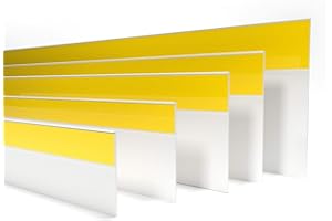 DQ-PP Maschera per Finestre | Lunghezza 10m | Larghezza 30mm | Spessore 1,5mm | Bianca | autoadesiva | Interno/Esterno | Strip Della Copertura