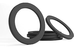 KKM SEALS Guarnizione Gomma O-ring Piana in EPDM - O Ring Guarnizioni Idrauliche - Oring Rondelle Gomma - O'ring a Rubinetto Cucina - 5 Pezzi (30x22x2 mm)