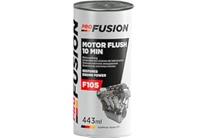 ProFusion Aditivo de Aceite Limpiador de Motores – Limpiador Interno para Motores Gasolina y Diésel – Limpieza del Sistema de Lubricación y Segmentos del Pistón – Motor Flush 443 ml