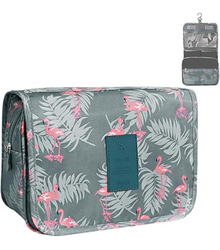 Beauty Case Da Viaggio 8L Nero - Borsa Toilette Con Specchio E 10 Scomparti Per Uomo E Donna - Foto 10