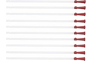 ‎HORN MEDICAL Horn Medical 10x Flexible Einlaufhilfe I Darmrohr für Irrigator-Set/Einlaufbecher I Größe wählbar (CH 18 - Ø 6,0mm)