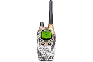 Midland G7 Pro Radio Émetteur-Récepteur Talkie Walkie Bi-Bande 8 Canaux PMR446 et 69 Canaux LPD - 1 Émetteur-Récepteur, 4 Piles Rechargeables AA 1.2V/1800 mAh Ni-MH, Chargeur et Clip de Ceinture