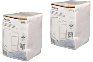 CABANAZ-NAPKINS CABANAZ Original Napkins Lot de 2 paquets de 250 serviettes en papier pour distributeur Cabanaz –