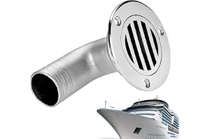 Marine Floor Drain – 316 rostfritt stål 32 mm 38 mm böjt däcksavlopp