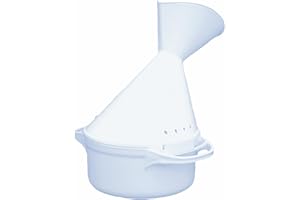 Dr. Junghans Medical 50030 - Inhalador de plástico, 2 piezas, color blanco