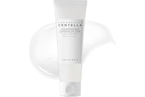 SKIN1004 Madagascar Centella Tone Brightening Cleansing Foam Gel – Koreanischer Gesichtsreiniger mit Vitamin C und Fruchtenzymen – Peelt sanft, beruhigt und hellt auf, 125 ml (125ml)