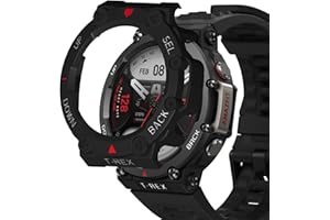 ZoRoll Etui kompatybilne z Amazfit T-Rex 2, PC twarde etui odporne na zarysowania lekkie etui ochronne kompatybilne z Amazfit T-Rex 2 - czarne #1