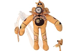 LYOVEU Titan Camera Man Plush, Upgraded Titan Clockman,Upgraded Titan Camera Man,New Upgraded Titan Cameraman VS Powerful Titan Clockman,Giant Titan Cameraman Figures Plush Toy for Fans and Kids-C||30CM