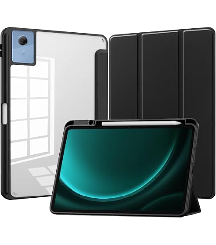 Coque Lenovo Idea Tab 11'' - Housse 3-en-1 Transparente Avec Protection Écran Verre Trempé