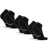 DANISH ENDURANCE Ankle Socks, Cotton, Padded, 3 and 6 Pack