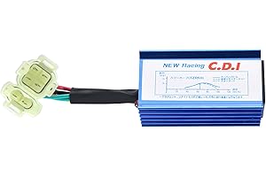 GOOFIT 4 + 2 6 Pin AC Encendido Módulo CDI Racing reemplazo para GY6 50cc 150cc 250cc ATV Scooter
