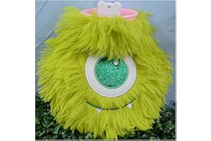 AVASAGS 550ML Monster Wärmflasche Kinder Warmhalten mit Bezug Flauschig Bettflasche Wärmflasche Winter Wärm flaschen Sicher und Langlebig Bettflasche (Grün)