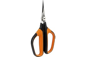 Fiskars Solid Sekator Ogrodniczy, Pomarańczowy/Czarny, 23,8 cm
