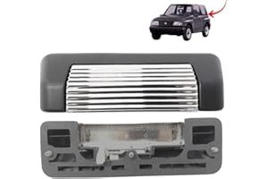 recambify Maneta de Maletero para Suzuki Vitara 1988-2002 — Tirador Portón Trasero Cromado | Sustitución directa | Compatible con Suzuki Vitara ET 3 Puertas
