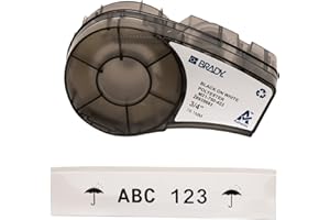Brady M21-750-423 Tape for Lab Pal, Polyester, 19.1 mm, White