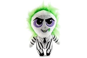 Kidrobot Peluche Kidrobot Beetlejuice, Muñeco de peluche, Juguete para niños, 20 cm Felpa Figura para regalar, cumpleaños, coleccionistas y fiestas
