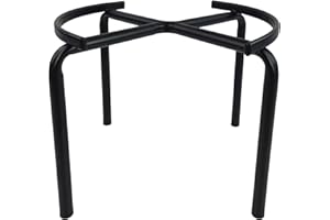 Tecnokit Trípode de soporte para barril de aceite, estructura de acero, color aluminio, para barriles de aceite, 100 litros (100 litros)