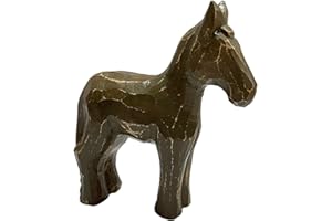 costumebase BLADERUNNER Wooden Handcrafted Horse Replica Blade Runner Props Brown