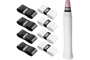 AYHYHLJZJ 8 Unidades Overgrip Tenis, Grip Raqueta Tenis Antideslizante, Overgrip Padel Antisudor, Cinta Raqueta Tenis y Grip Pala Padel, Grips Padel para Raquetas de Tenis, Bádminton y Más