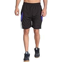 M.R.D. Sports Shorts for Men and Women with Zipper Pockets (Free Size Waist 28 to 34 Inch)