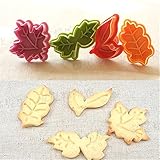 ElecMotive 4 teiliges Blätter Cookie Cutters...