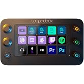 Loupedeck Live S - &Ouml;zelleştirilebilir LED Dokunmatik Ekran D&uuml;ğmeleri, Kadranlar ve RGB D&uuml;ğmeleri ile Masa&uuml;st&uuml; Verimliliği, Ta
