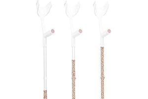 ‎MY ADD ON myCover Trendy Cover for Crutches and Walking Sticks, Fits All Crutches and Walking Sticks, Elastic Fabric, Washable (Leopard - 1 Piece)