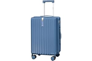 MGOB Valigia Bagaglio a Mano PC（Policarbonato） Trolley Rigida Valigie Cabina Ultra Leggero 4 Ruote Girevoli Doppie e TSA Lucchetto 58x39x24cm