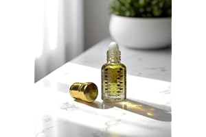 MUSK AL-JANNAH KREED VETIVER Perfume Oil Roll-On | 6ml Concentrated Attar | Alcohol-Free, Long Lasting Fresh Woody Fragrance for Men