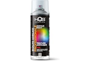 HQS HIGH QUALITY SPRAY HQS Bomboletta di Vernice Spray Acrilica Colori Ral (Trasparente Lucido)