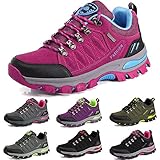 zapatillas senderismo mujer baratas Tipo de tacón: Plano BOLOG Zapatos de Senderismo para Hombre Zapatos de Low Rise Trekking Ocio al Aire Libre y Deportes Zapatillas de Running Trekking de Escalada Zapatos de Montaña Mujer,Rosado,EU36