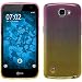 Produktbild PhoneNatic Case für LG K4 2016 Hülle Silikon Design:01 Ombrè + 2 Schutzfolien